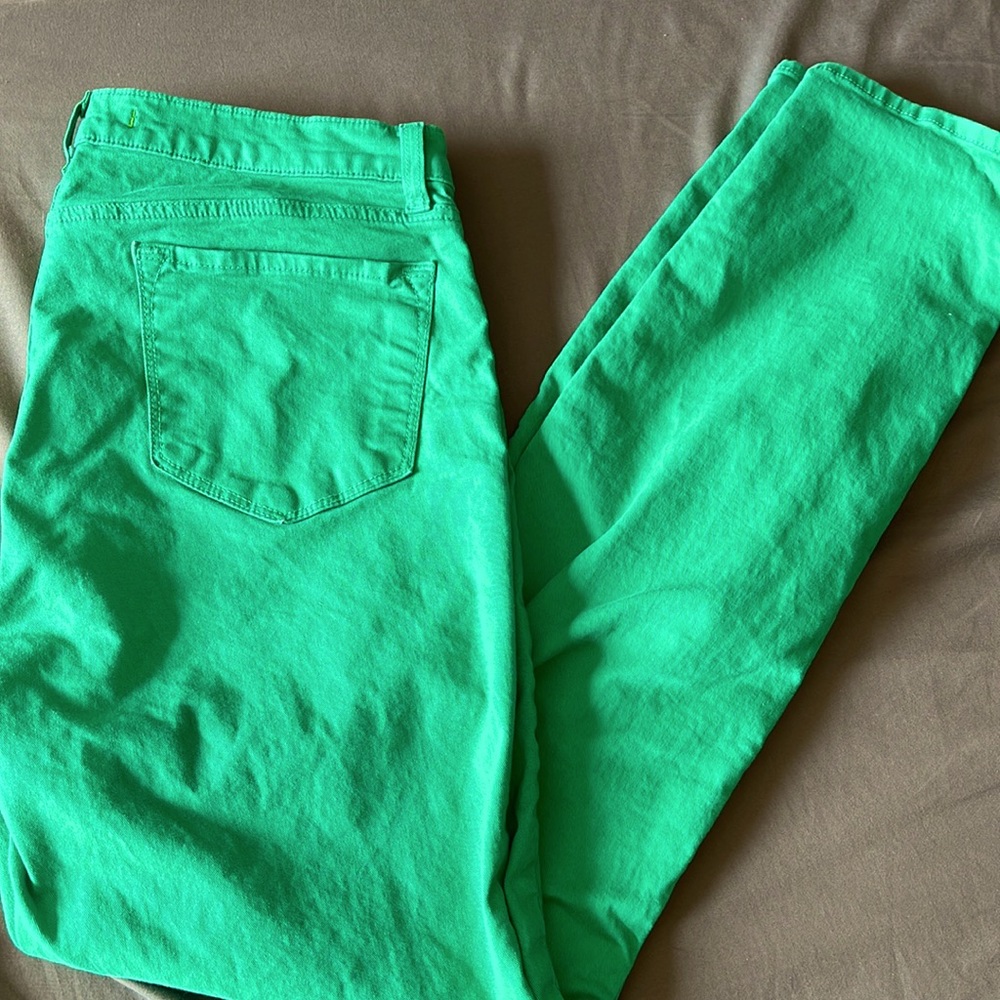 J Brand Emerald green skinny ankle jeans size 31